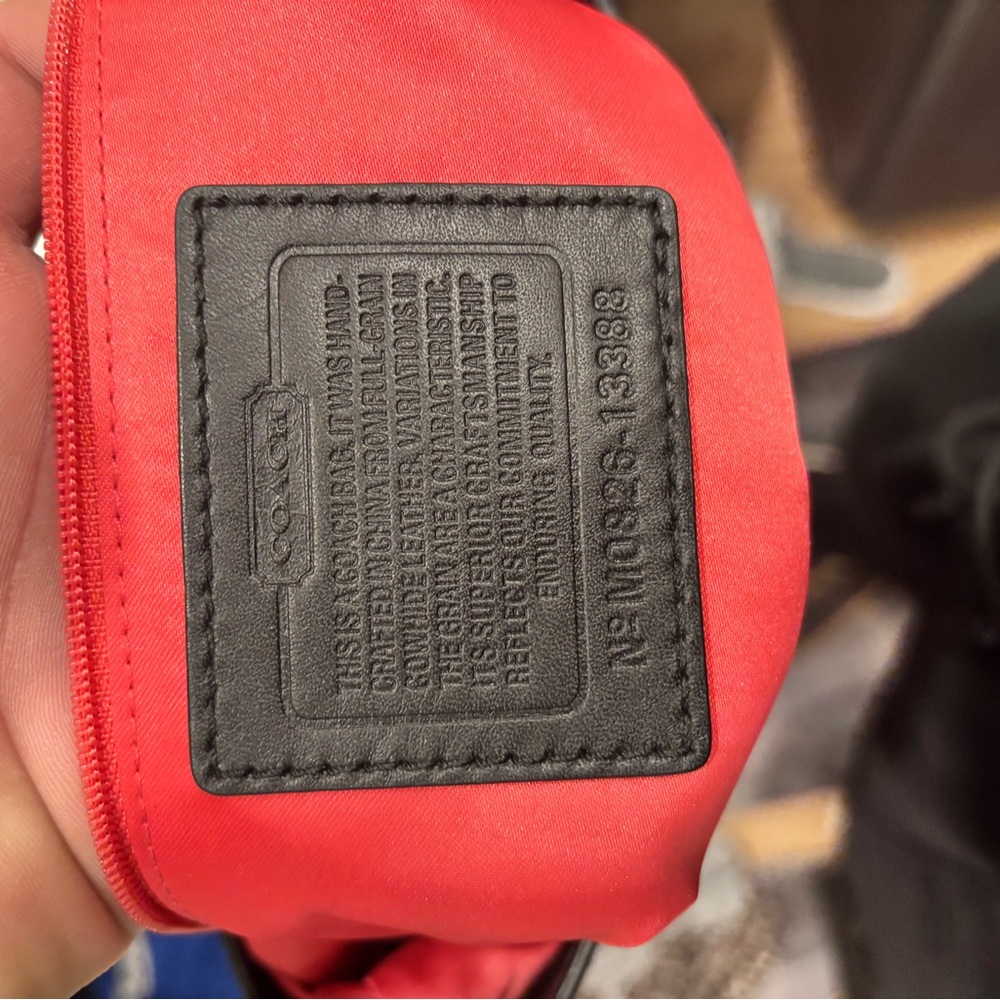 Coach Bonnie Leather Foldover Crossbody (Authentic) - Picture 2 of 9